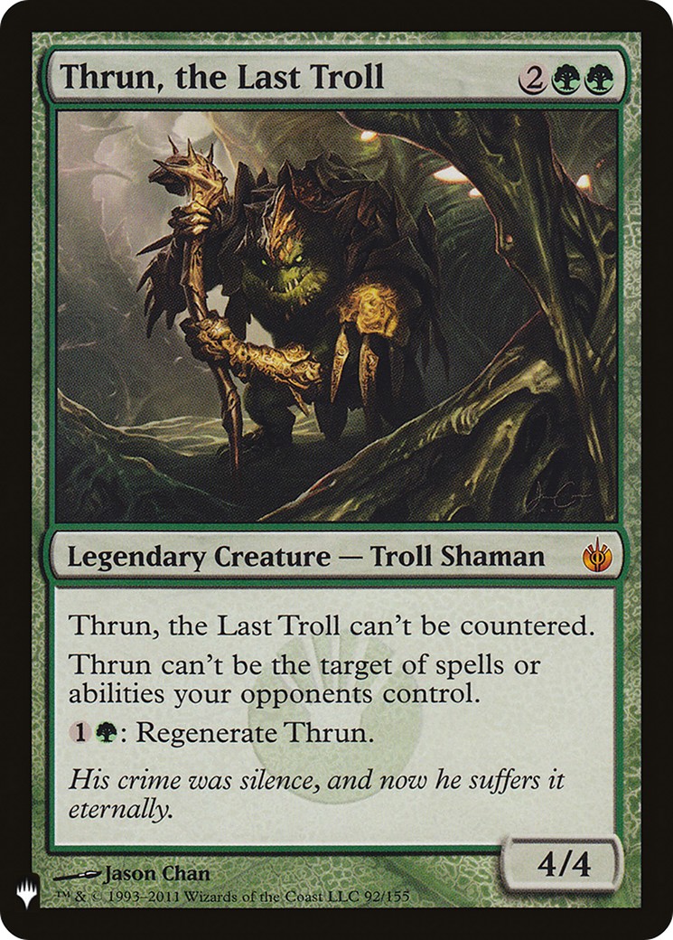 2019 Magic: The Gathering The List 2019 Magic: The Gathering The List #MBS-92 trading card