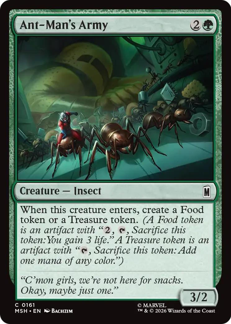 2026 Magic: The Gathering Marvel Super Heroes 2026 Magic: The Gathering Marvel Super Heroes #161 trading card