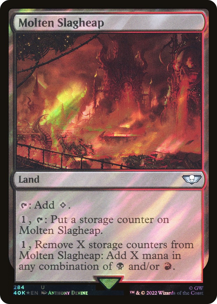 2022 Magic: The Gathering Warhammer 40,000 2022 Magic: The Gathering Warhammer 40,000 #284★ trading card