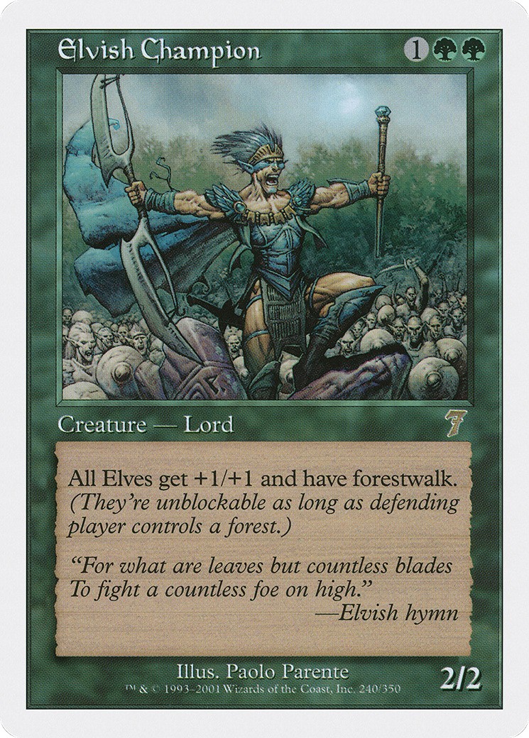 2001 Magic: The Gathering Seventh Edition 2001 Magic: The Gathering Seventh Edition #240 trading card