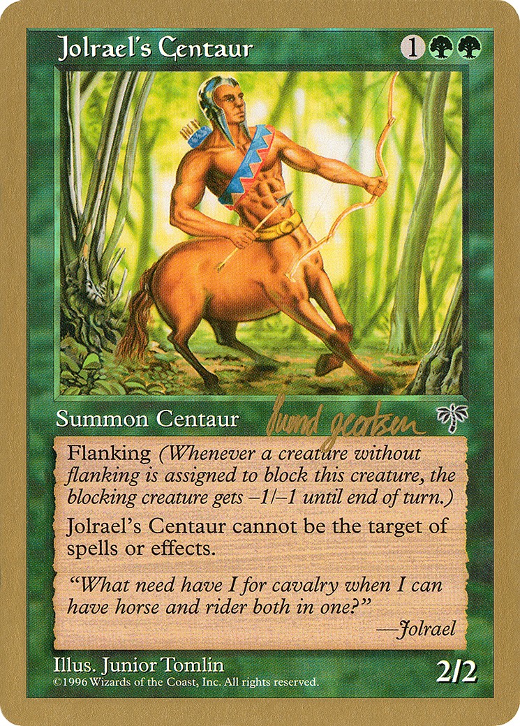 1997 Magic: The Gathering World Championship Decks 1997 Magic: The Gathering World Championship Decks #sg222 trading card