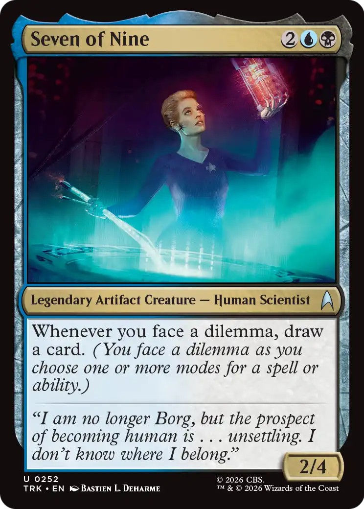 2026 Magic: The Gathering Star Trek 2026 Magic: The Gathering Star Trek #252 trading card