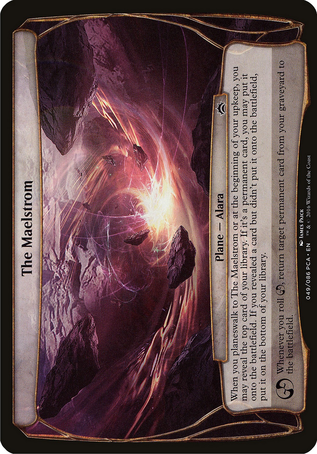 2016 Magic: The Gathering Planechase Anthology Planes 2016 Magic: The Gathering Planechase Anthology Planes #49 trading card