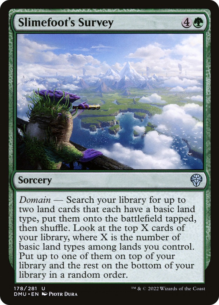 Slimefoot's Survey - Image 1