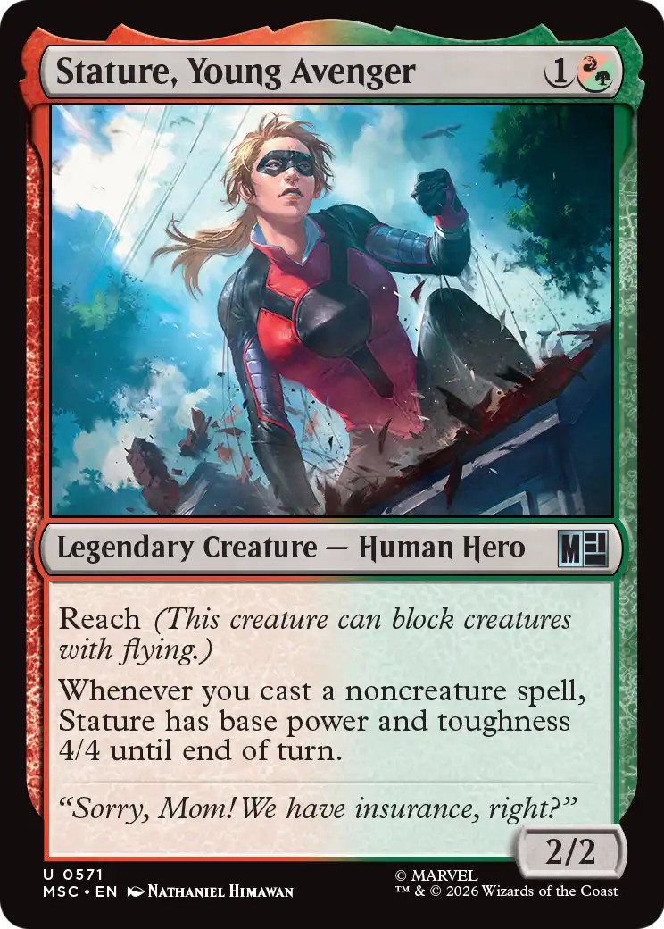 2026 Magic: The Gathering Marvel Super Heroes 2026 Magic: The Gathering Marvel Super Heroes #571 trading card