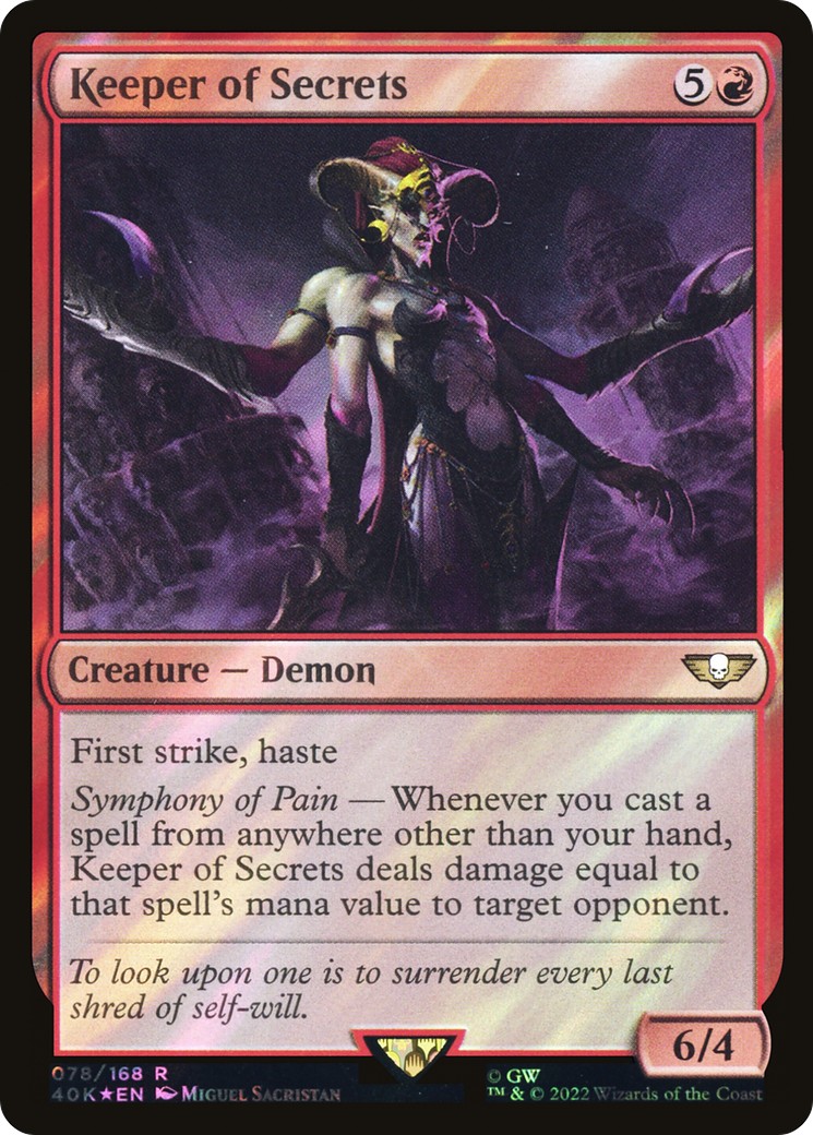 2022 Magic: The Gathering Warhammer 40,000 2022 Magic: The Gathering Warhammer 40,000 #78★ trading card