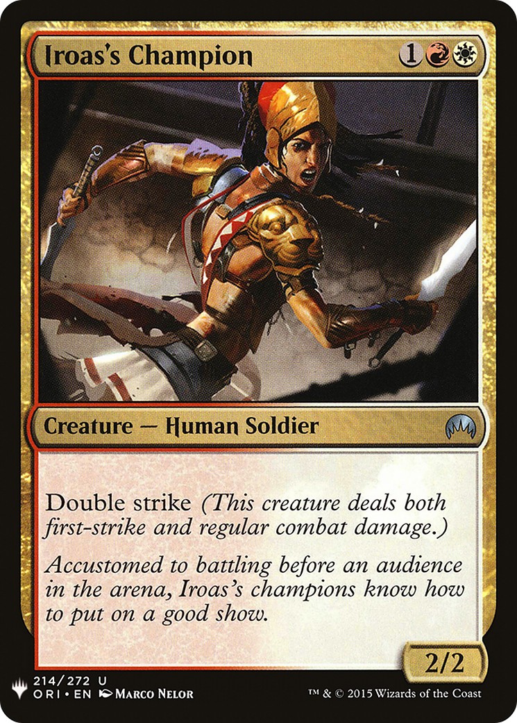 2019 Magic: The Gathering The List 2019 Magic: The Gathering The List #ORI-214 trading card