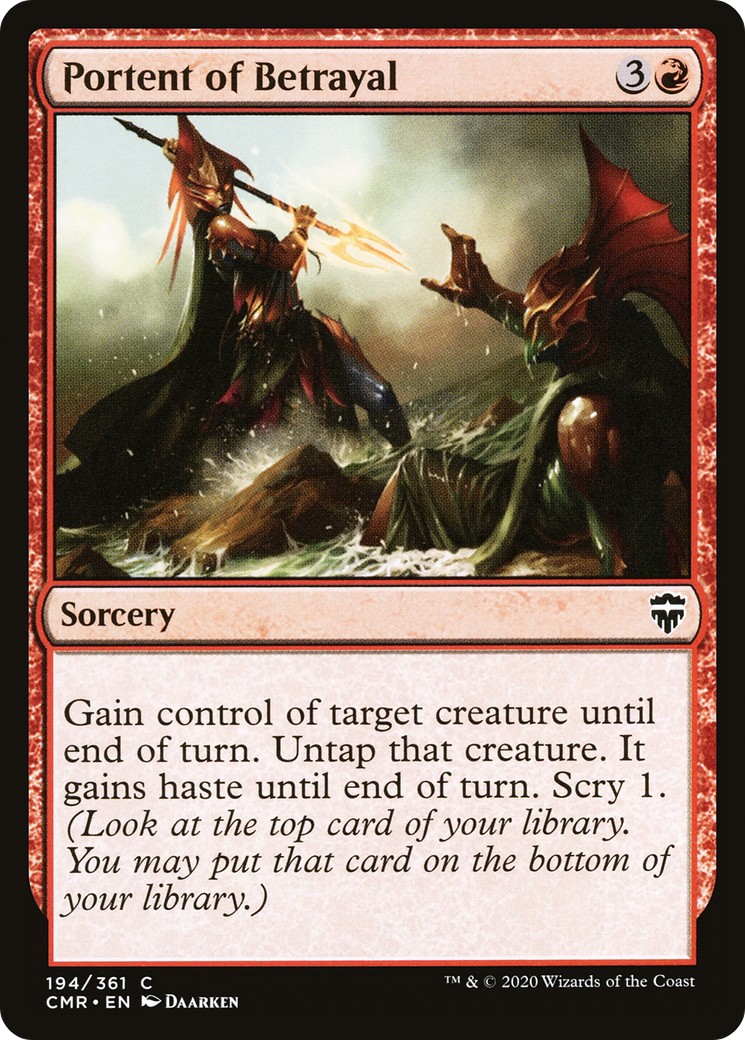 Portent of Betrayal - Image 1