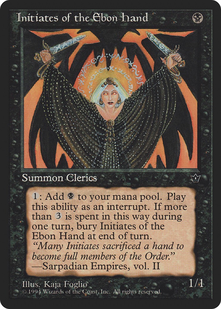 1994 Magic: The Gathering Fallen Empires 1994 Magic: The Gathering Fallen Empires #39c trading card