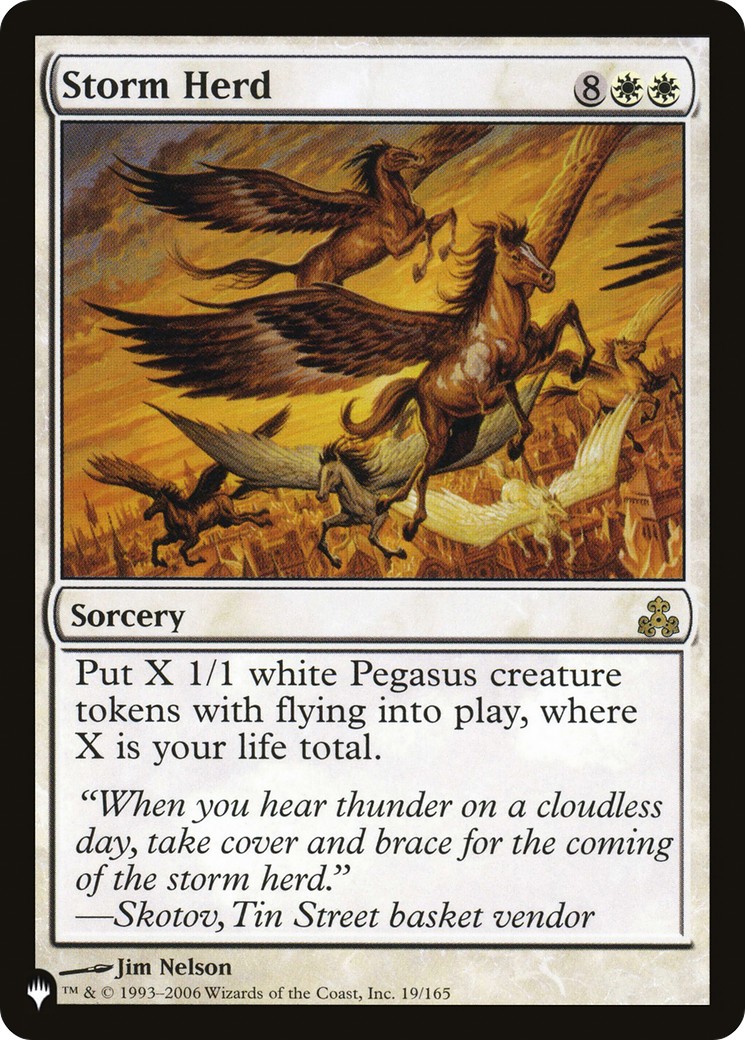 2023 Magic: The Gathering The List 2023 Magic: The Gathering The List #GPT-19 trading card