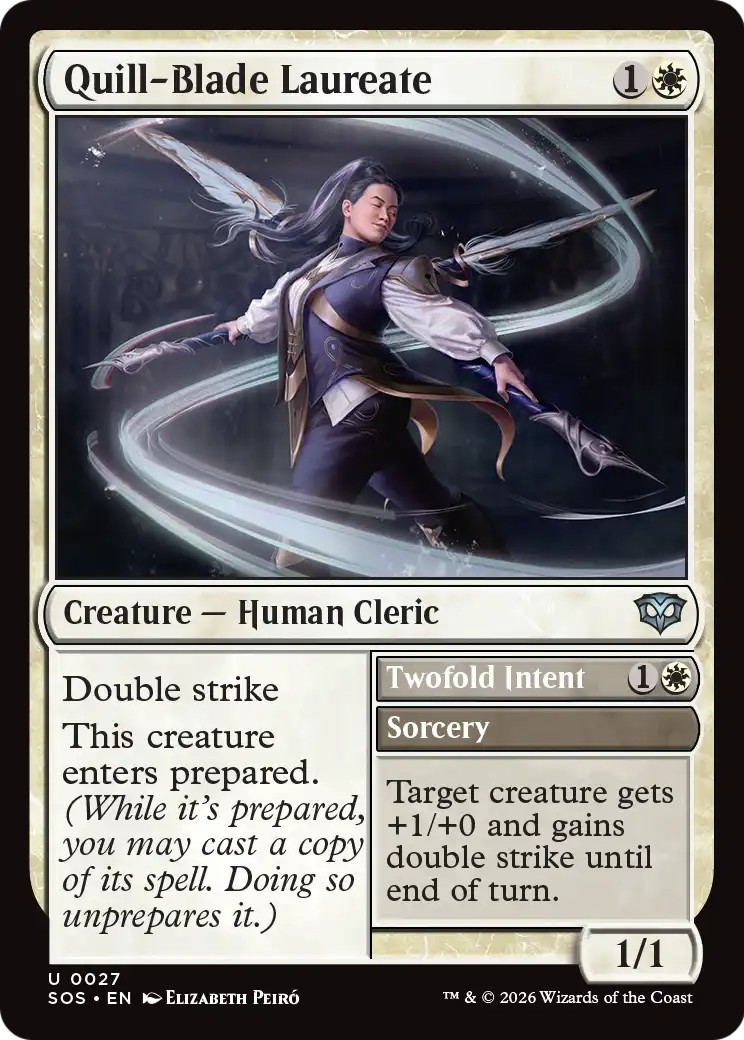 Quill-Blade Laureate // Twofold Intent - Image 1