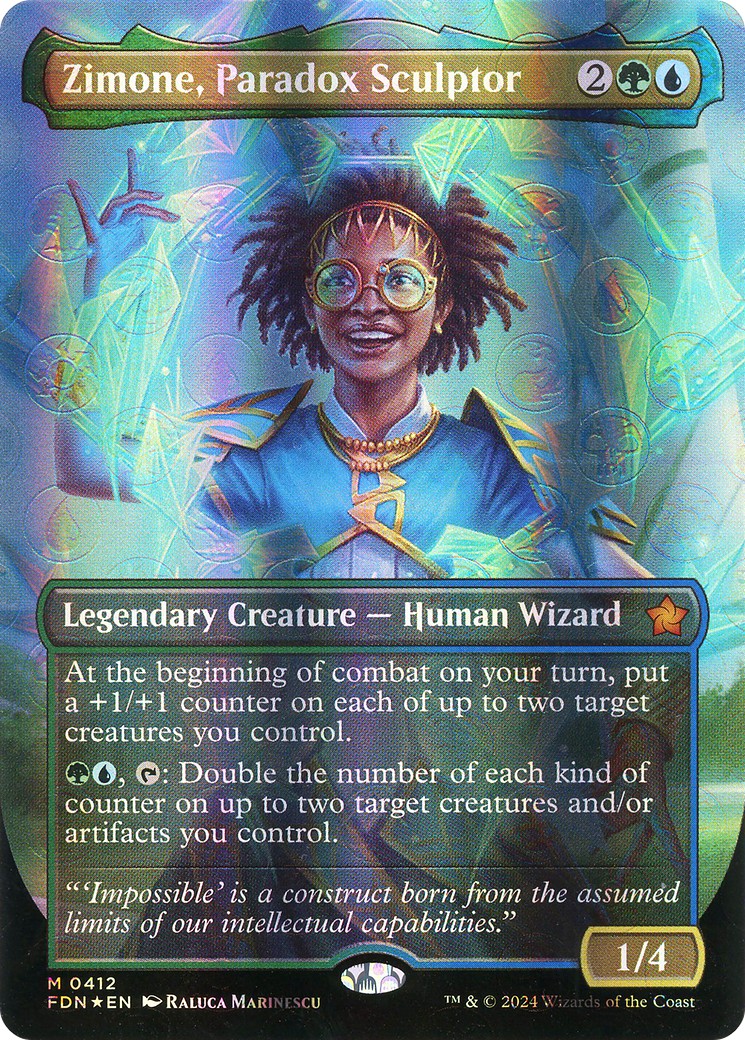 2024 Magic: The Gathering Foundations 2024 Magic: The Gathering Foundations #412 trading card
