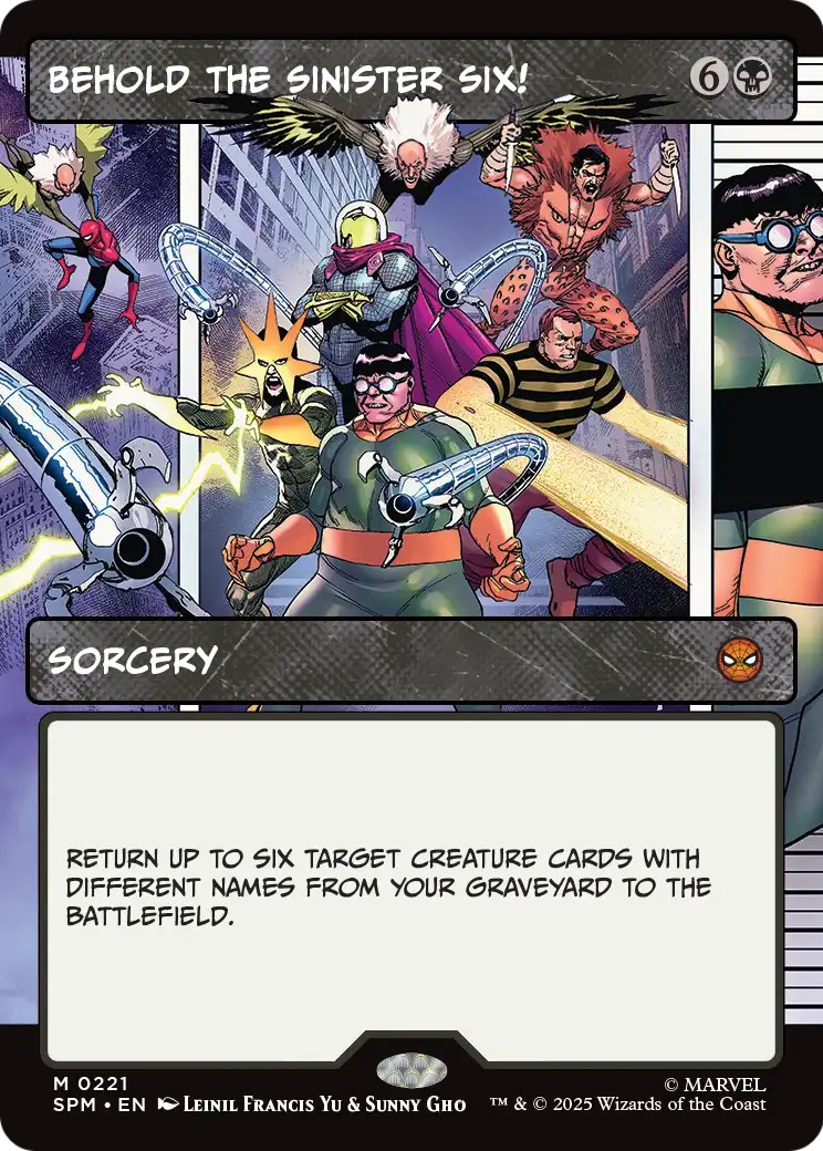 Behold the Sinister Six! - Image 1