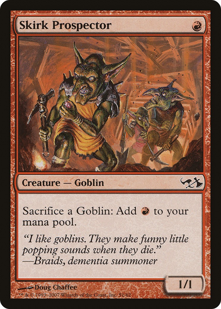 2007 Magic: The Gathering Duel Decks: Elves vs. Goblins 2007 Magic: The Gathering Duel Decks: Elves vs. Goblins #51 trading c