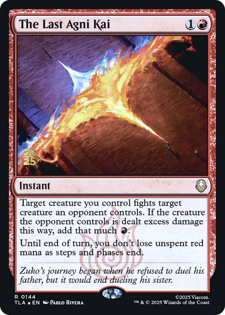 2025 Magic: The Gathering Avatar: The Last Airbender Promos 2025 Magic: The Gathering Avatar: The Last Airbender Promos #144s