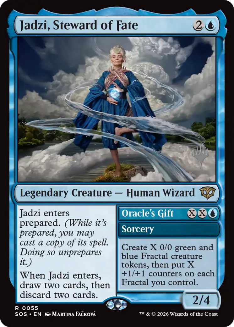 Jadzi, Steward of Fate // Oracle's Gift - Image 1
