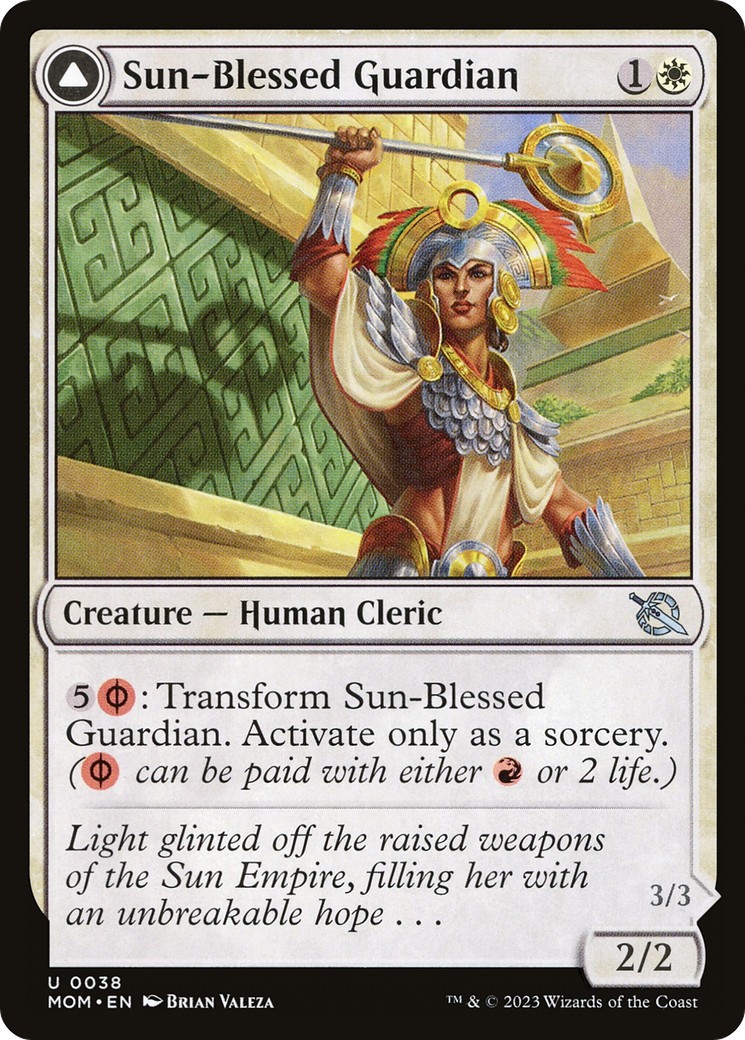 Sun-Blessed Guardian // Furnace-Blessed Conqueror - Image 1