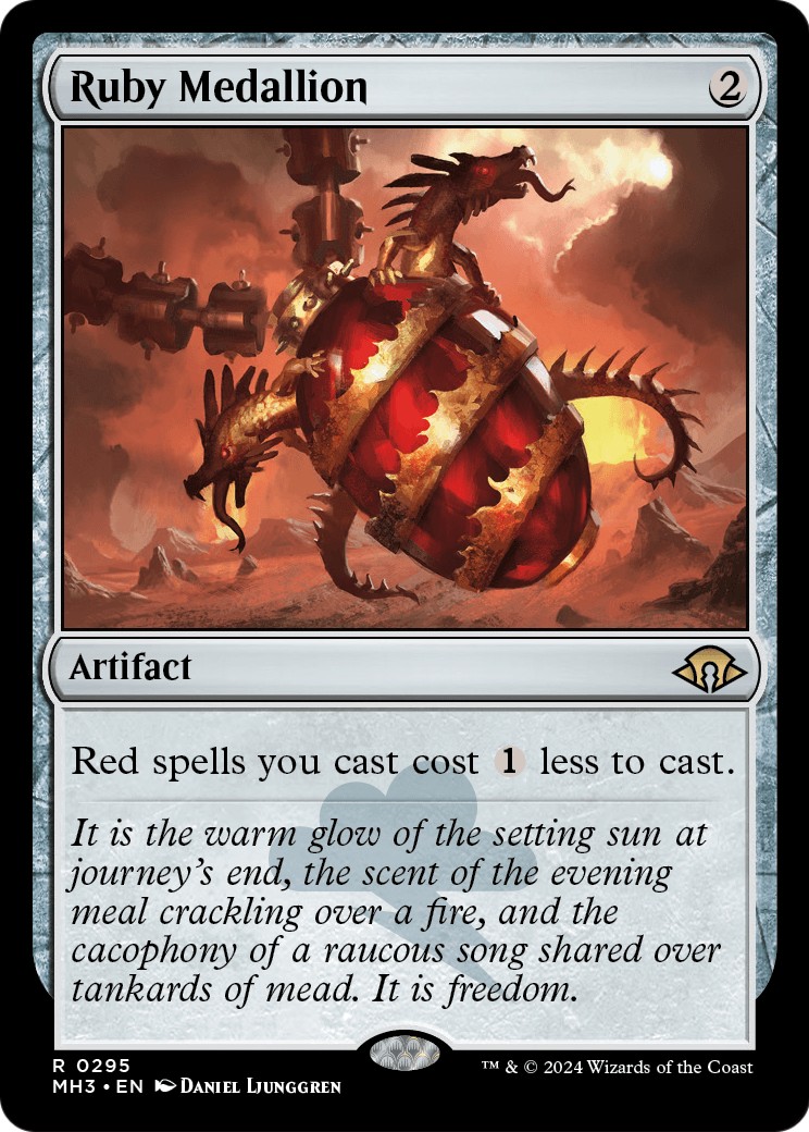 Ruby Medallion - Image 1