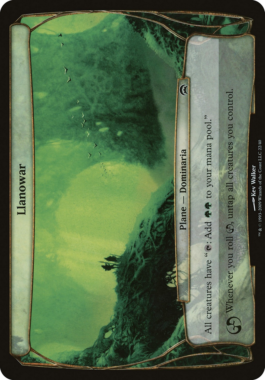 2009 Magic: The Gathering Planechase Planes 2009 Magic: The Gathering Planechase Planes #22 trading card