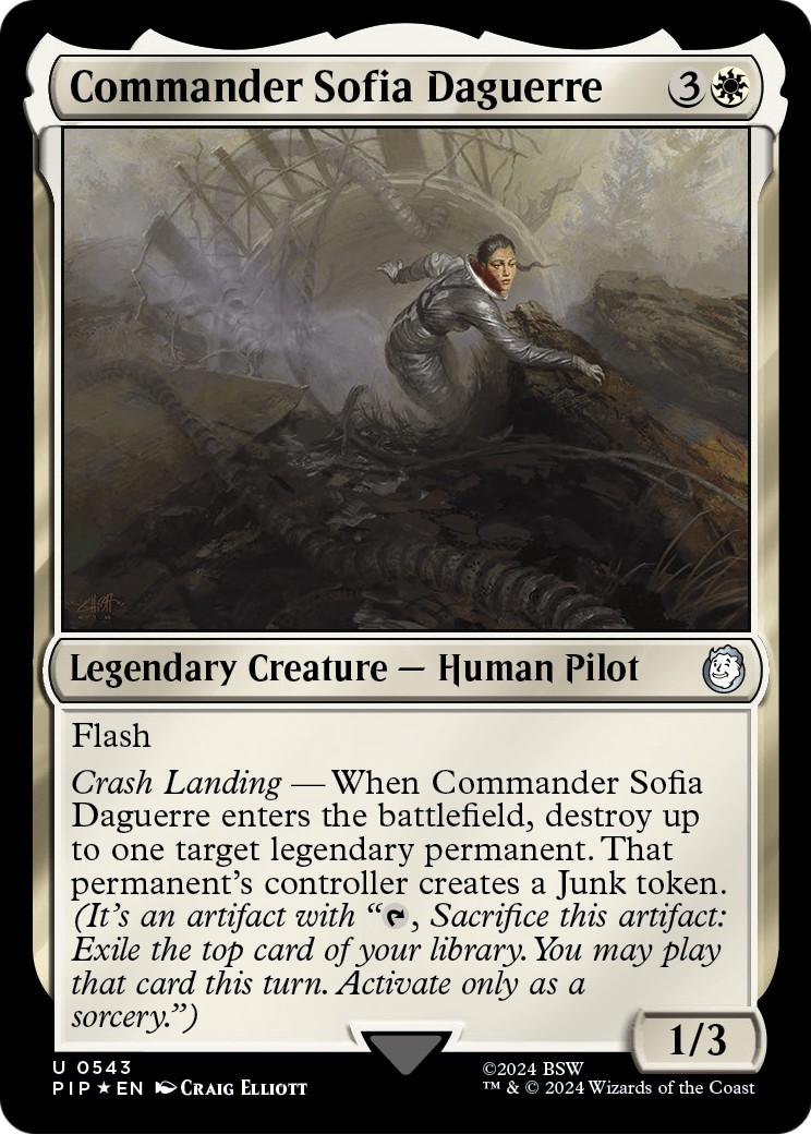 2024 Magic: The Gathering Fallout 2024 Magic: The Gathering Fallout #543 trading card