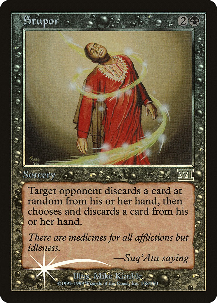 2000 Magic: The Gathering Arena League Stupor #7 trading card