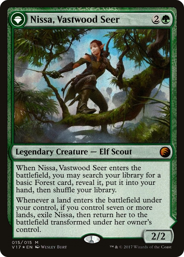 2017 Magic: The Gathering From the Vault: Transform 2017 Magic: The Gathering From the Vault: Transform #15 trading card