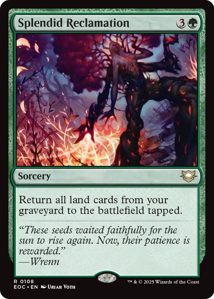 2025 Magic: The Gathering Edge of Eternities 2025 Magic: The Gathering Edge of Eternities #108 trading card