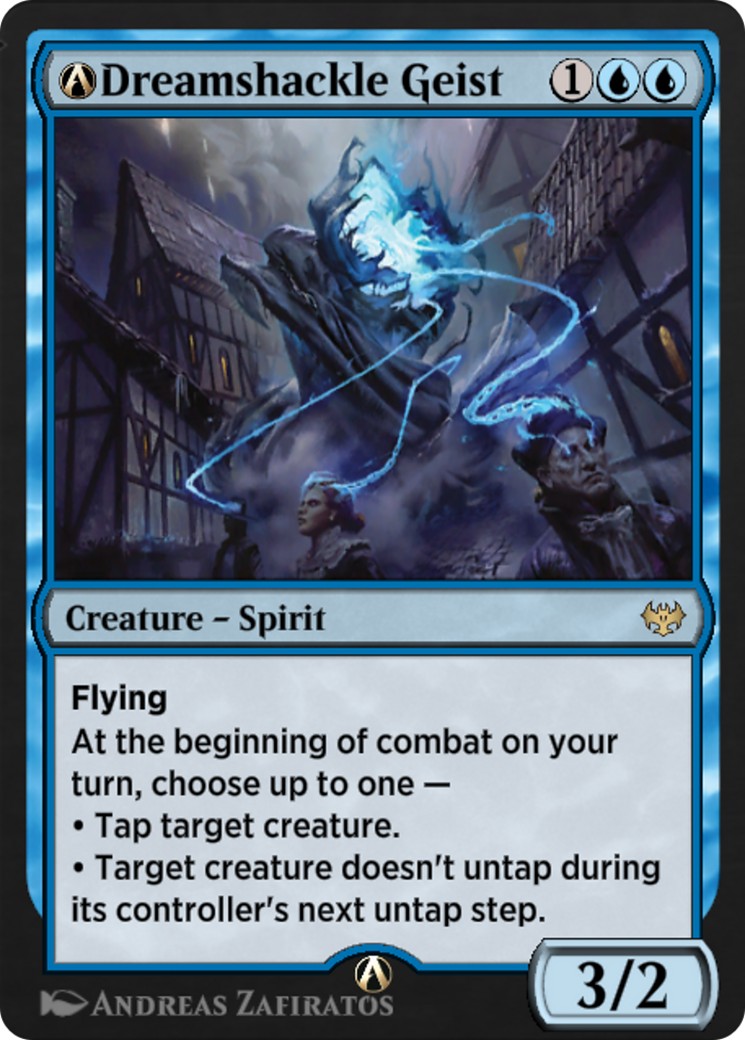 2023 Magic: The Gathering Innistrad: Crimson Vow A-Dreamshackle Geist #A-58 trading card