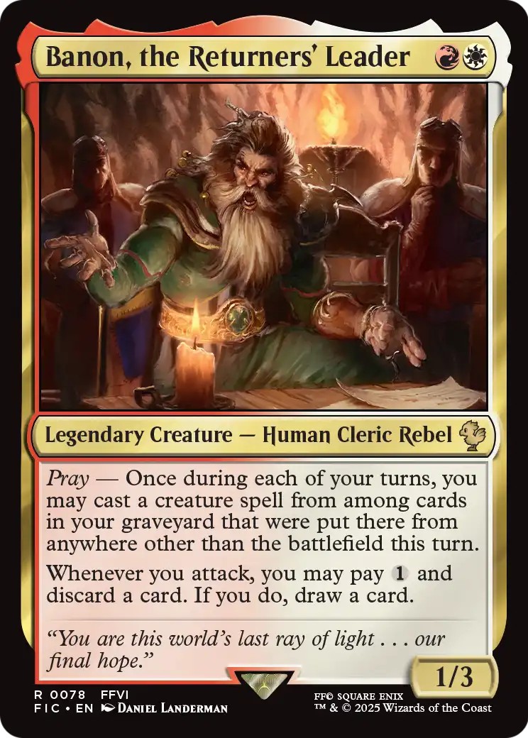 Banon, the Returners' Leader - Image 1