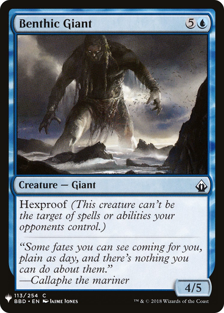 2019 Magic: The Gathering The List 2019 Magic: The Gathering The List #BBD-113 trading card