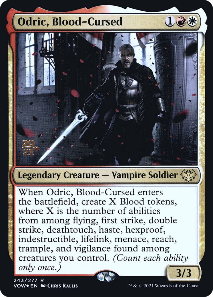 2021 Magic: The Gathering Innistrad: Crimson Vow Promos 2021 Magic: The Gathering Innistrad: Crimson Vow Promos #243s trading