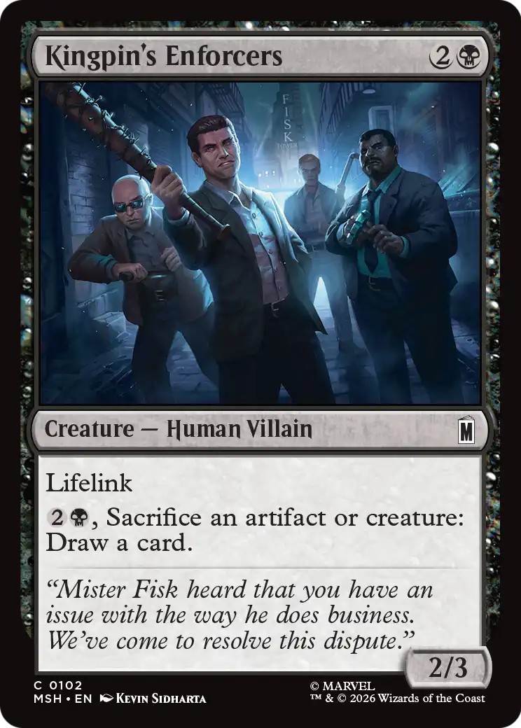 2026 Magic: The Gathering Marvel Super Heroes 2026 Magic: The Gathering Marvel Super Heroes #102 trading card