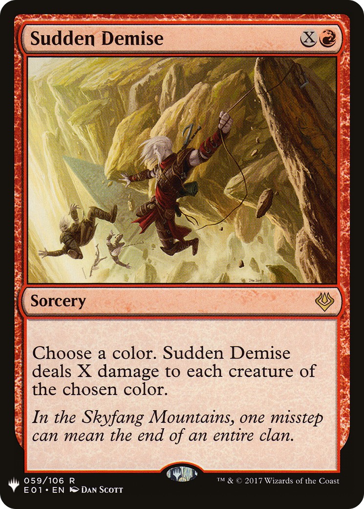 2019 Magic: The Gathering The List 2019 Magic: The Gathering The List #E01-59 trading card