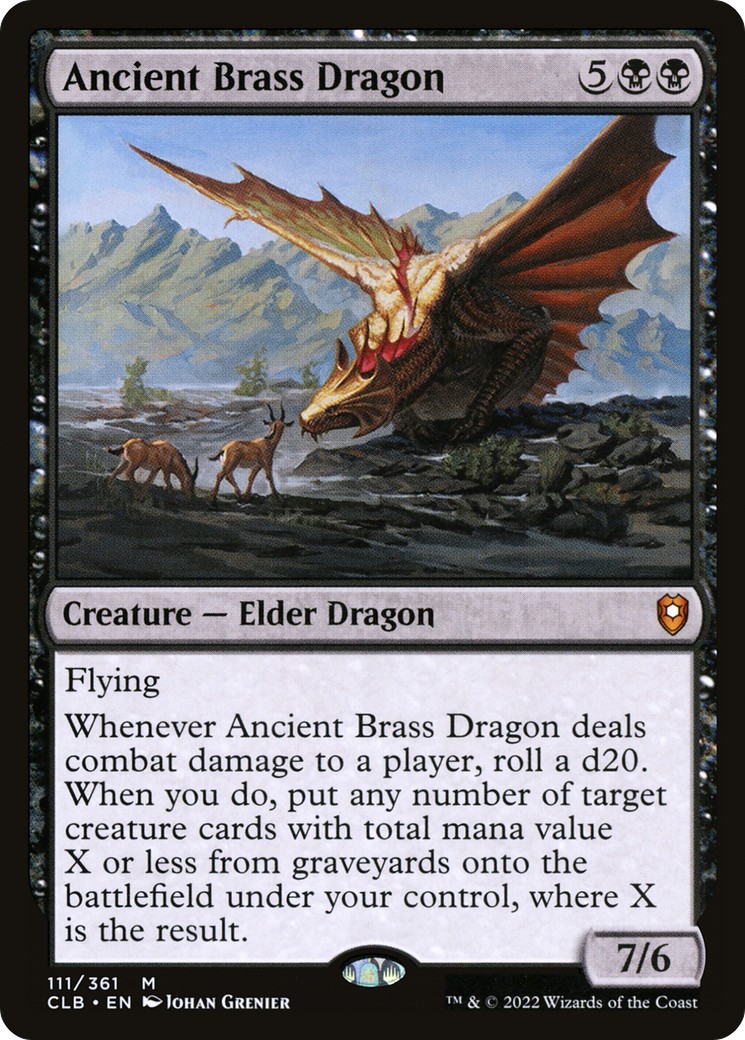 Ancient Brass Dragon - Image 1