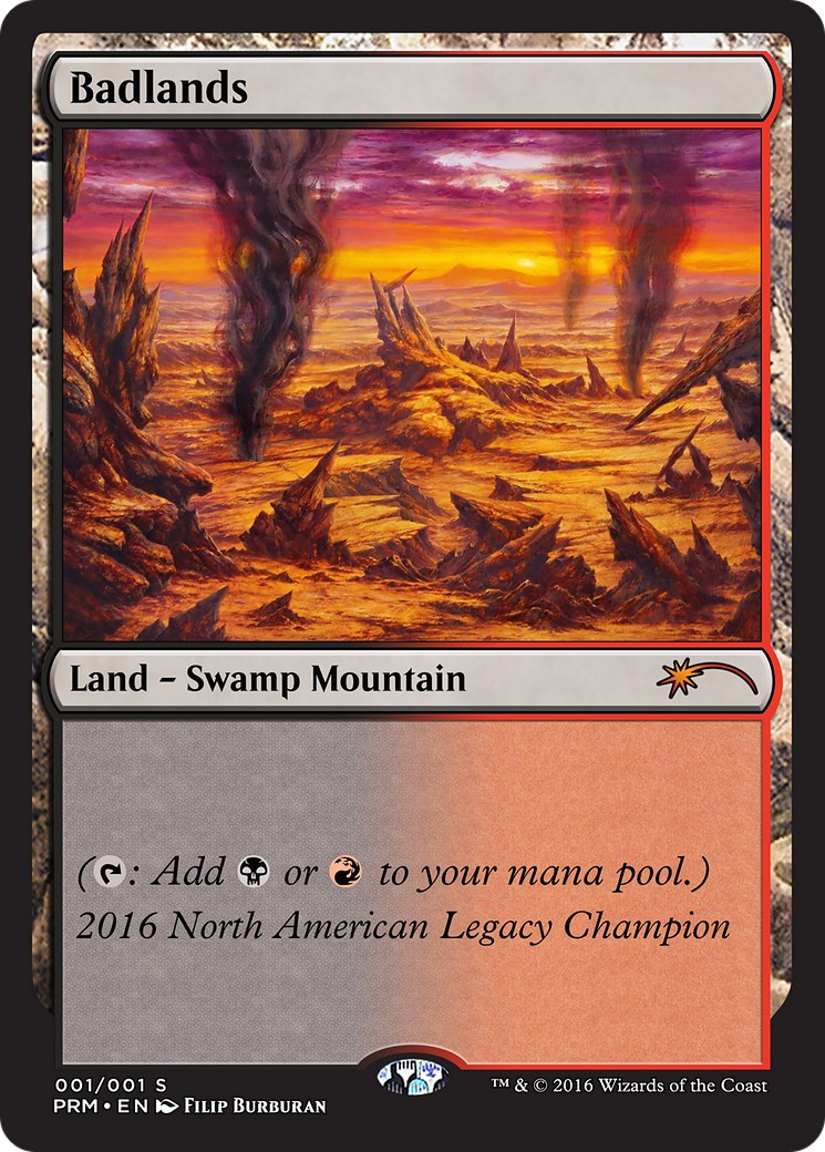 2016 Magic: The Gathering Legacy Championship 2016 Magic: The Gathering Legacy Championship #2016NA trading card