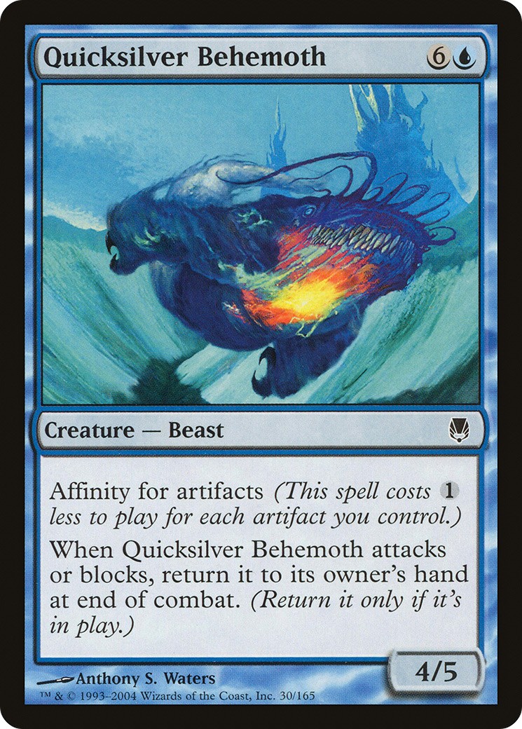 2004 Magic: The Gathering Darksteel 2004 Magic: The Gathering Darksteel #30 trading card