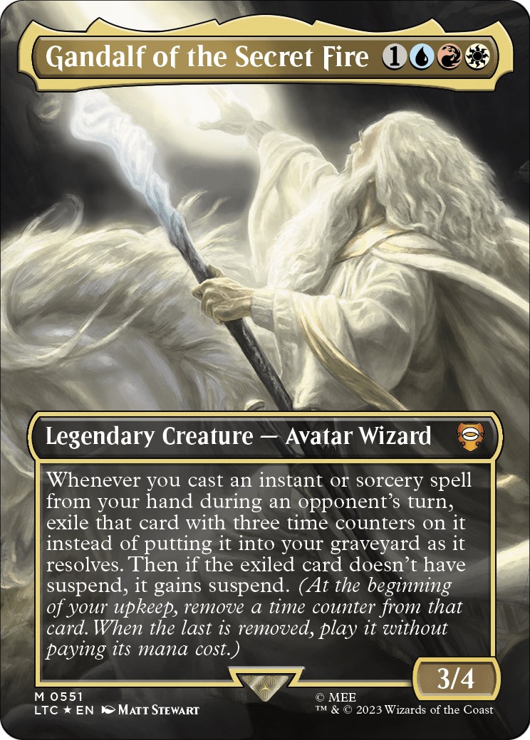 2023 Magic: The Gathering Tales of Middle-earth 2023 Magic: The Gathering Tales of Middle-earth #551 trading card
