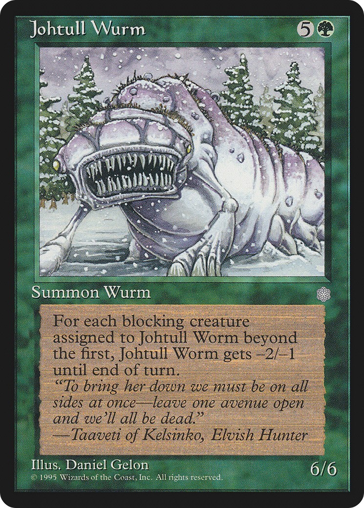 1995 Magic: The Gathering Ice Age 1995 Magic: The Gathering Ice Age #250 trading card