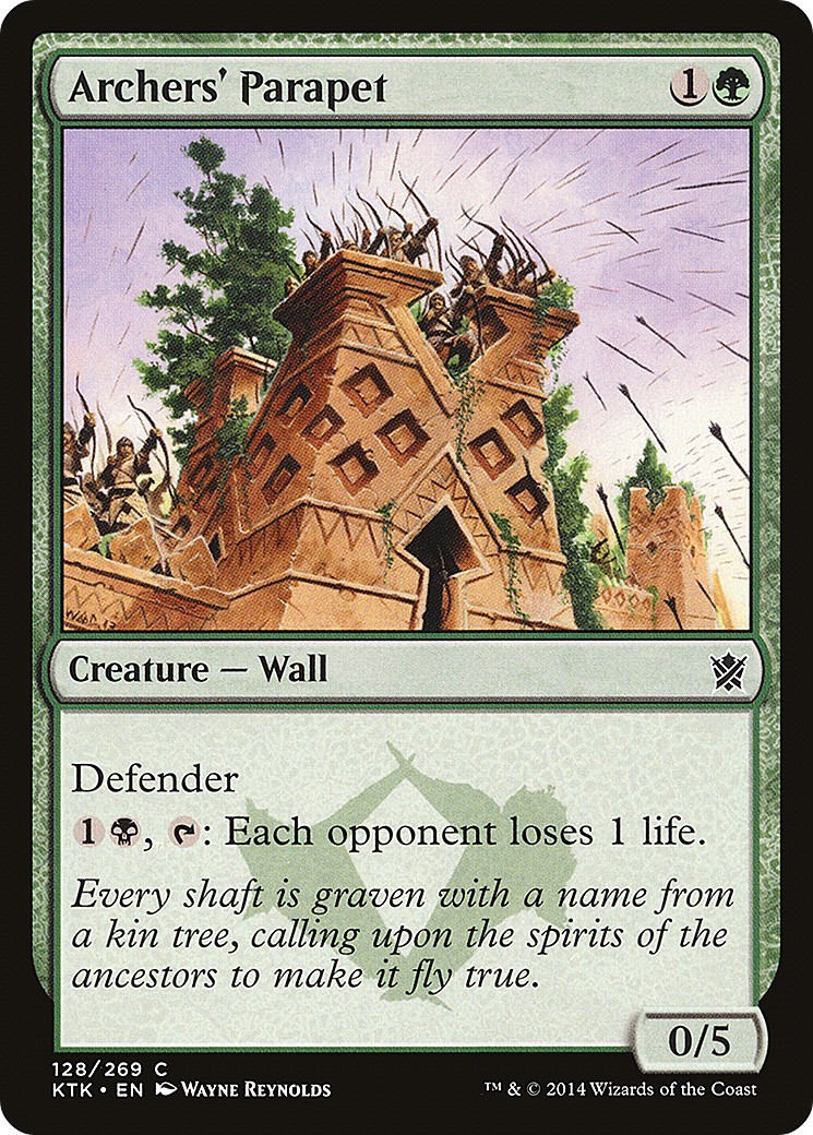 2014 Magic: The Gathering Khans of Tarkir 2014 Magic: The Gathering Khans of Tarkir #128 trading card