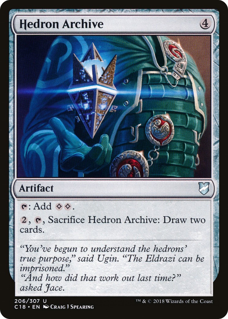 2018 Magic: The Gathering Commander 2018 Magic: The Gathering Commander #206 trading card
