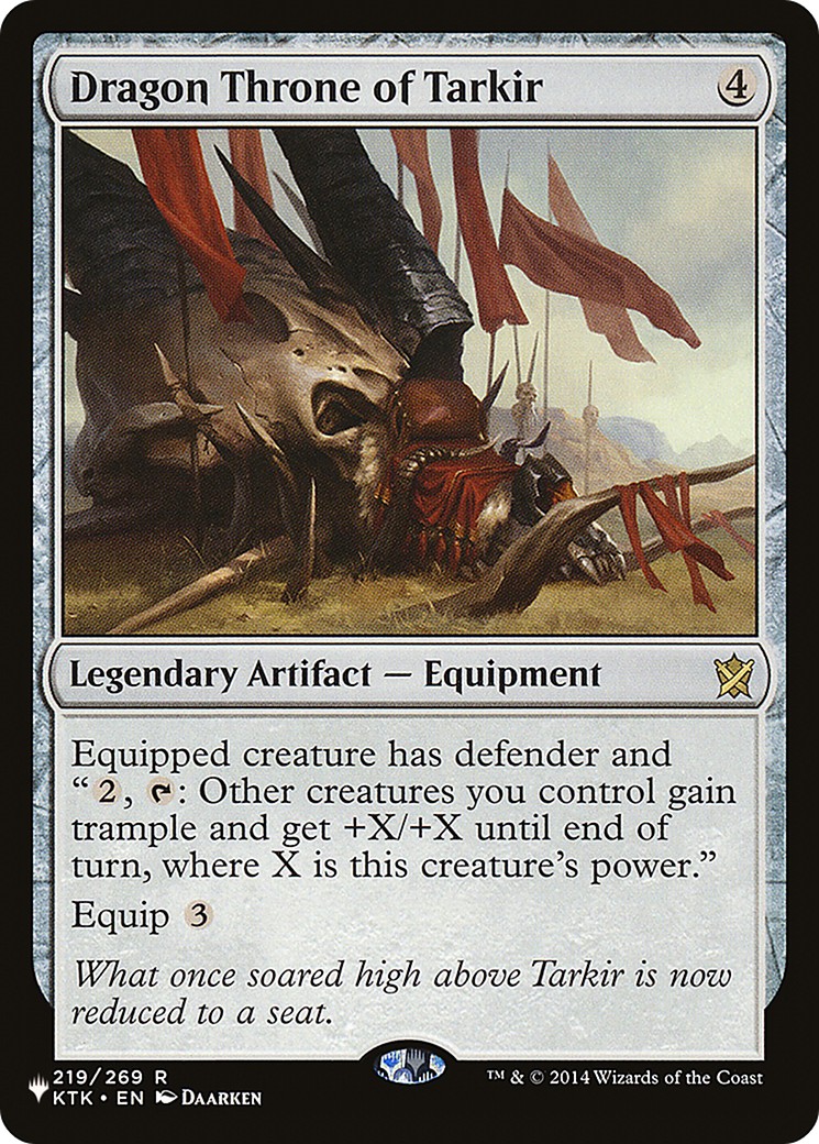 2023 Magic: The Gathering The List 2023 Magic: The Gathering The List #KTK-219 trading card