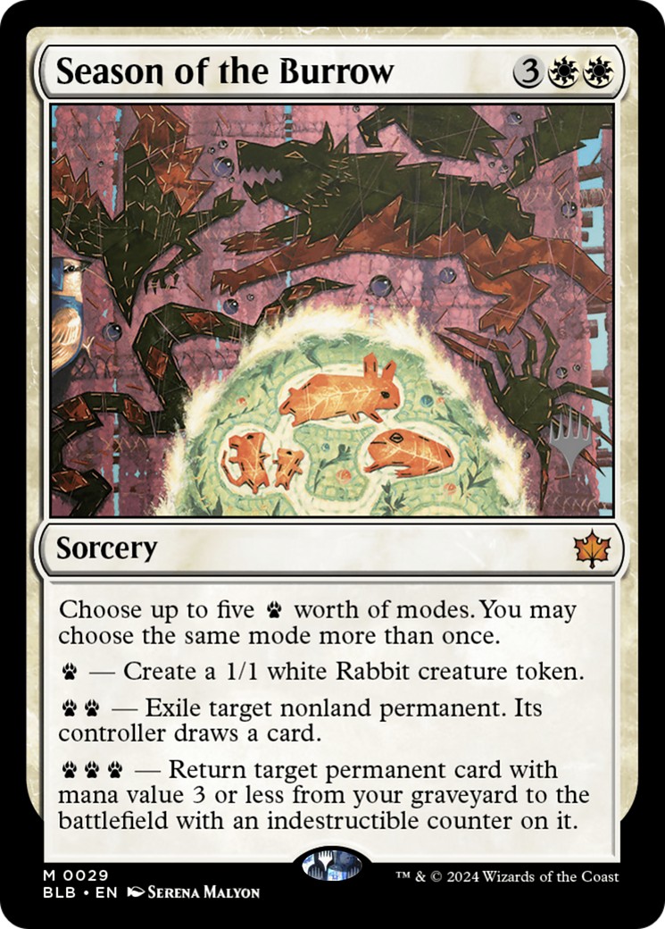 Season of the Burrow - Image 1