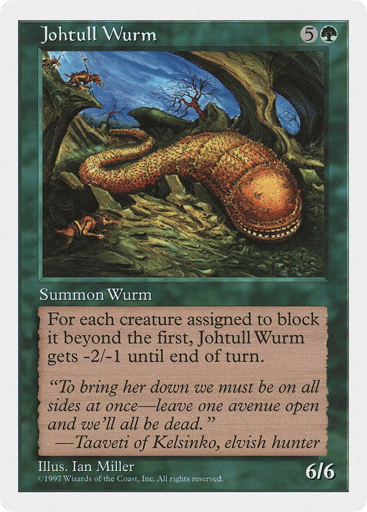1997 Magic: The Gathering Fifth Edition 1997 Magic: The Gathering Fifth Edition #306 trading card