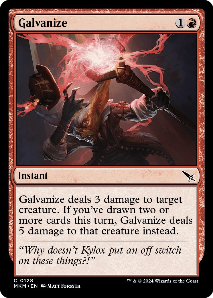 2024 Magic: The Gathering Murders at Karlov Manor 2024 Magic: The Gathering Murders at Karlov Manor #128 trading card