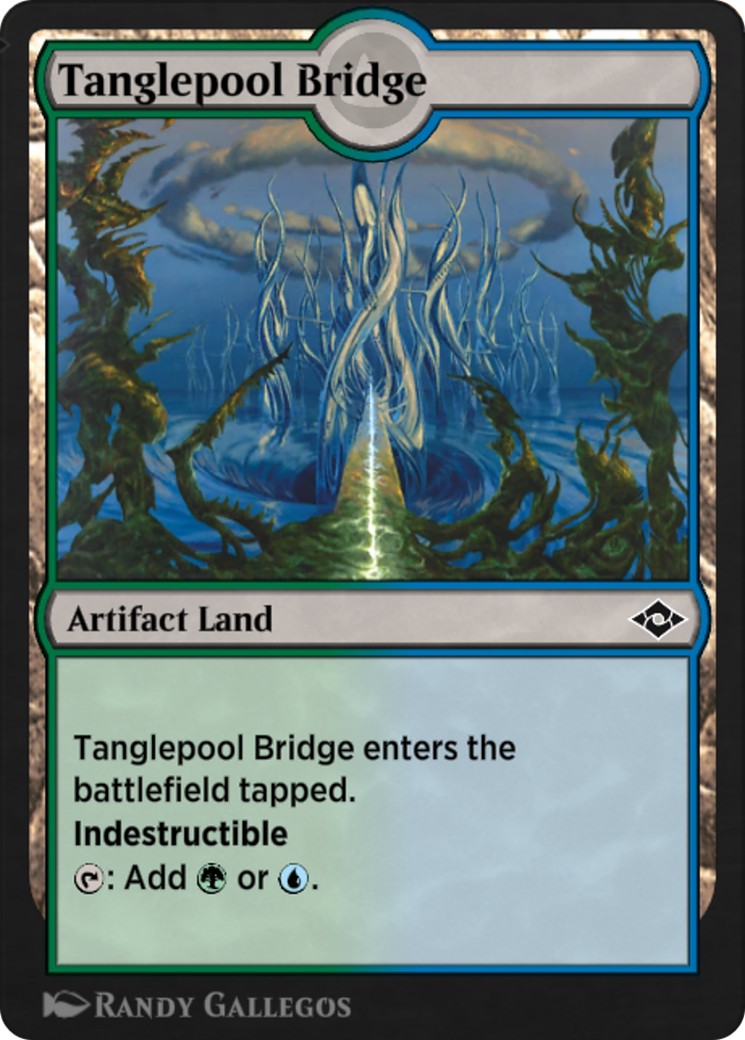 2022 Magic: The Gathering Historic Anthology 6 Tanglepool Bridge #19 trading card
