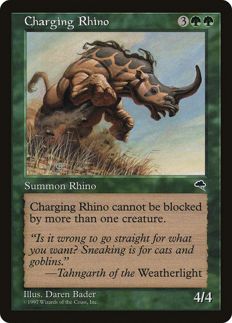 1997 Magic: The Gathering Tempest 1997 Magic: The Gathering Tempest #218 trading card