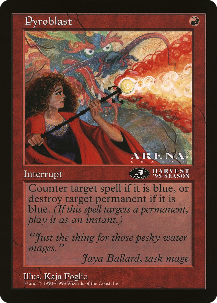 1998 Magic: The Gathering Oversized League Prizes 1998 Magic: The Gathering Oversized League Prizes #54 trading card