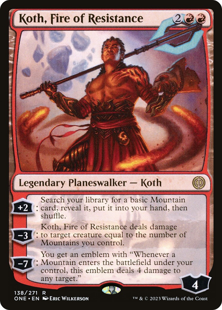 2023 Magic: The Gathering Phyrexia: All Will Be One 2023 Magic: The Gathering Phyrexia: All Will Be One #138 trading card