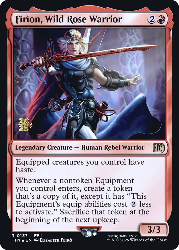 2025 Magic: The Gathering Final Fantasy Promos 2025 Magic: The Gathering Final Fantasy Promos #137s trading card