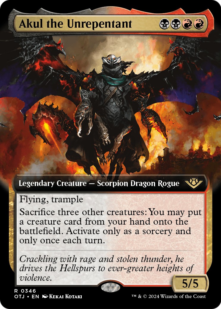 2024 Magic: The Gathering Outlaws of Thunder Junction 2024 Magic: The Gathering Outlaws of Thunder Junction #346 trading card